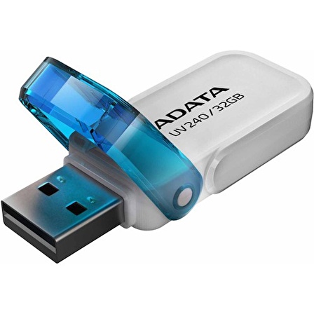 Adata UV240 32GB USB2.0 Beyaz USB Bellek AUV240-32G-RWH