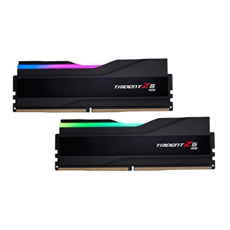 GSKILL Trident Z5 RGB Siyah DDR5-7800Mhz CL36 32GB (2x16GB) DUAL (36-46-46-125) RAM F5-7800J3646H16GX2-TZ5RK
