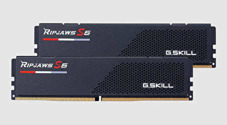 GSKILL Ripjaws S5 Siyah DDR5-5600Mhz CL36 32GB (2X16GB) DUAL (36-36-36-76) 1.2V Ram F5-5600J3636C16GX2-RS5K