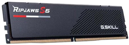 GSKILL Ripjaws S5 Siyah DDR5-6000Mhz CL36 16GB (1x16GB) Single (36-36-36-96) 1,35V