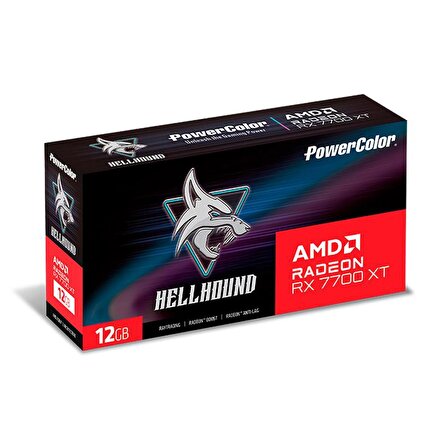 Powercolor Hellhound RX 7700 192 Bit GDDR6 12 GB Ekran Kartı