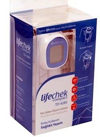 LifeChek Compact TD-4283 Kan Şekeri Ölçüm Cihazı