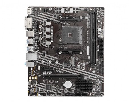 MSI A520M-A Pro AMD A520 AM4 DDR4 4600 MHz Masaüstü Anakart