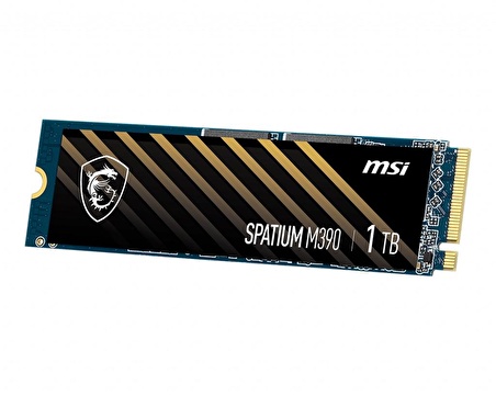 MSI SSD SPATIUM M390 NVME M.2 1TB NVMe M.2 1TB R:3300 W:3000