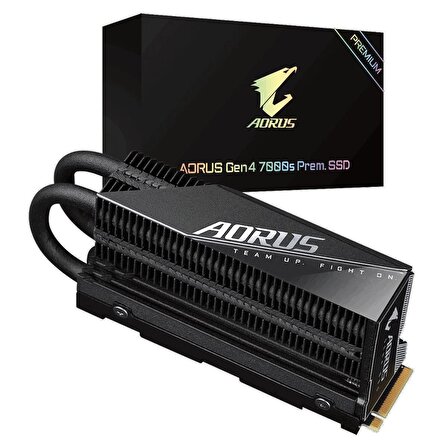 GIGABYTE Dysk SSD AORUS Gen4 7000s Premium 1 TB M.2 2280 PCI-E x4 Gen4 NVMe (GP-AG70S1TB-P)