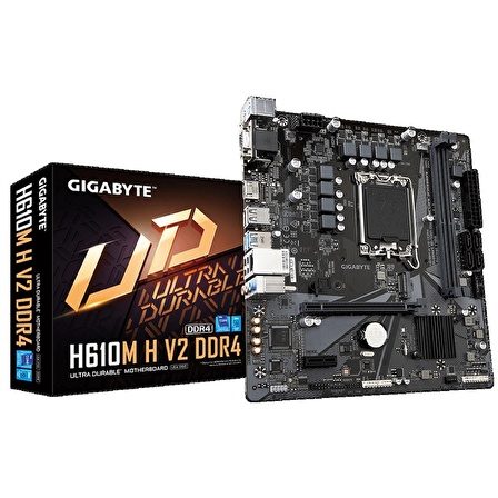 Gigabyte H610M-H Intel H610 LGA 1700 DDR4 3200 MHz Masaüstü Anakart