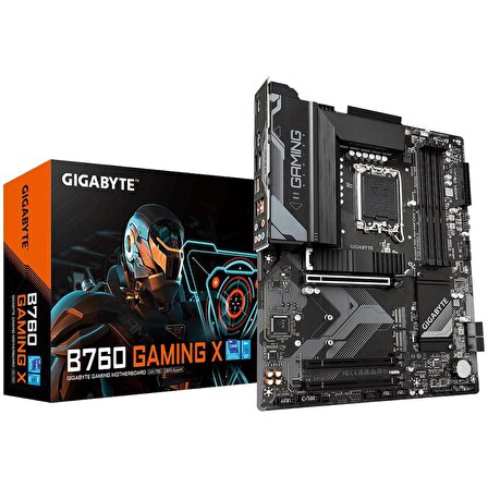 Gigabyte B760 GAMING X Intel B660 LGA 1700 DDR5 7600 MHz Gaming Anakart