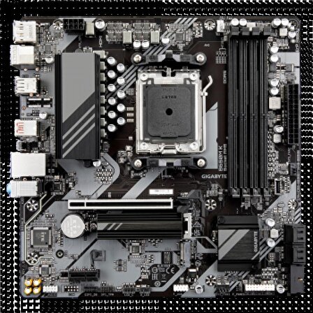Gigabyte B650M K AMD B650 AM5 DDR5 6400 MHz Gaming Anakart