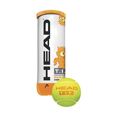 Head TIP Orange 8-9 Yaş 4 Adet 3’lü Çocuk Tenis Topu Kampanyası