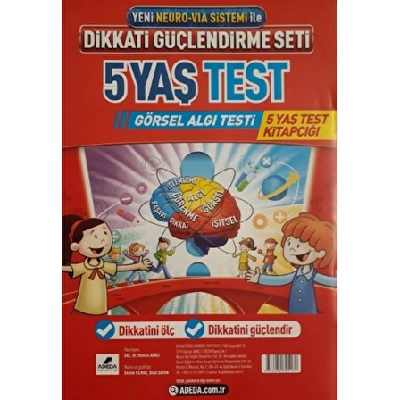 Dikkati Güçlendirme Seti Yaprak Test 5 Yaş