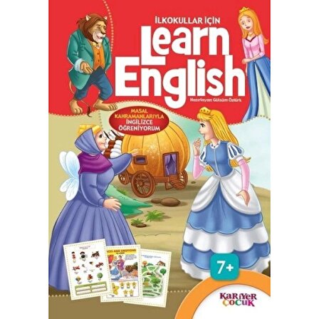 İlkokullar İçin Learn English - Kırmızı