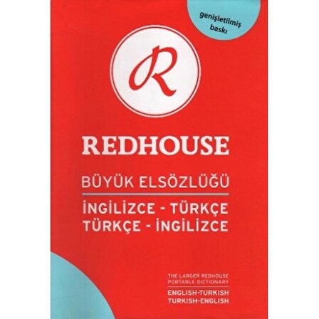 Redhouse Büyük El Sözlüğü İngilizce Türkçe Türkçe İngilizce (RS-007)