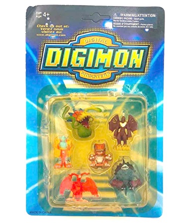 Digimon Set Kartelada 6Lı