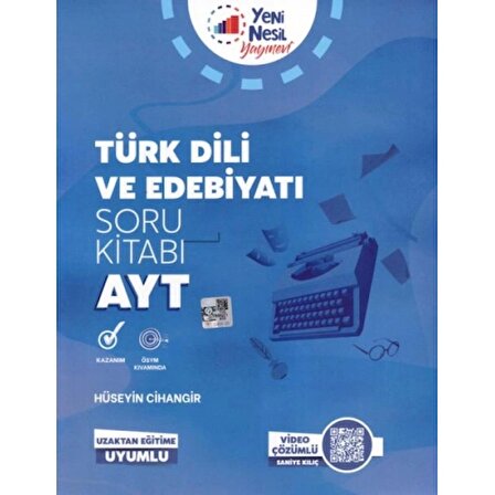 Yeni Nesil 2021 AYT Türk Dili ve Edebiyatı Soru Kitabı