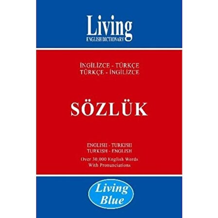 Living Blue İngilizce-Türkçe Türkçe-İngilizce Sözlük
