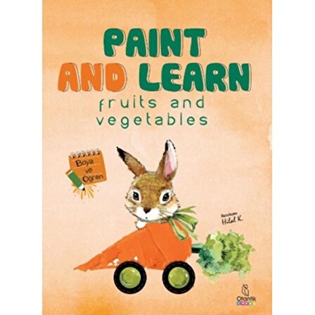 Paint and Learn Fruits and Vegetables