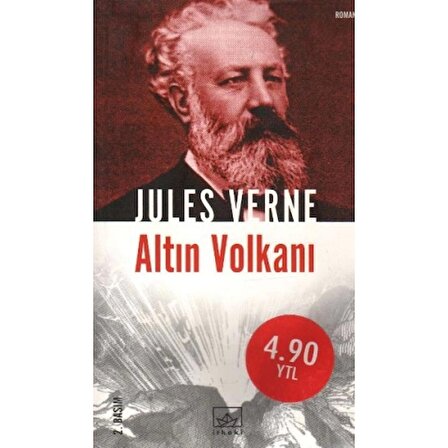 Jules Verne Kitaplığı 10 - Altın Volkanı