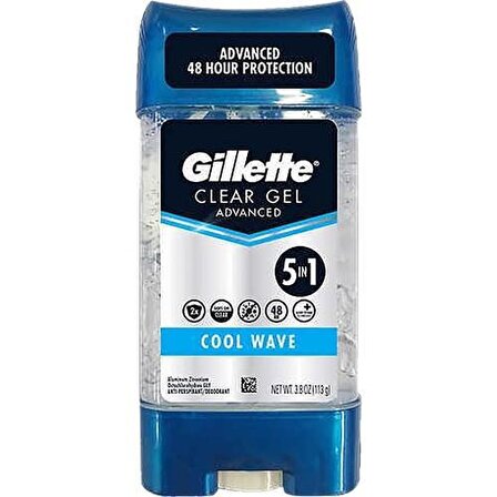 Gillette Endurance Antiperspirant Ter Önleyici Leke Yapmayan Erkek Jel Deodorant 113 gr