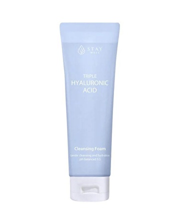 Stay Well Triple Hyaluronic Acid Cleansing Foam