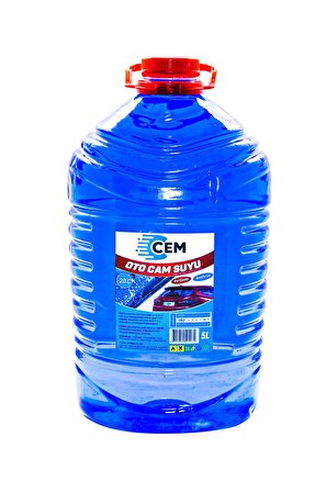 CEM CAR CARE Cam Suyu Antifriz İçerikli -20 DERECE 5 LT