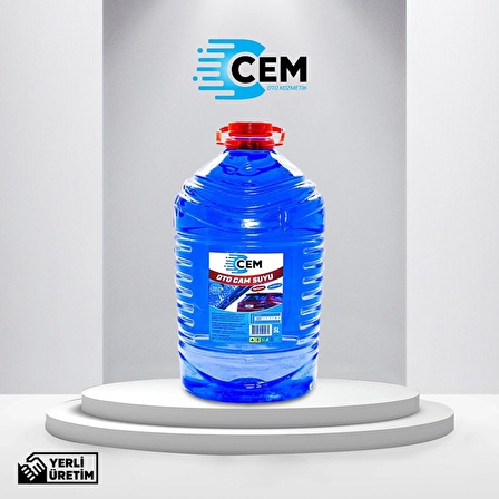 CEM CAR CARE Cam Suyu Antifriz İçerikli -20 DERECE 5 LT