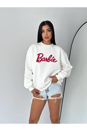 Barbie Pembe Sweatshirt