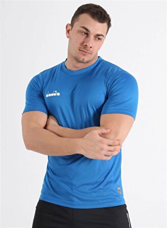 Nacce 22 - Erkek Mavi Spor T-shirt - Nacce22-tsant
