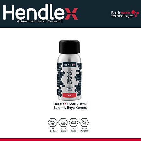 HENDLEX Seramik Boya Koruma / FS60 40ml Şişe