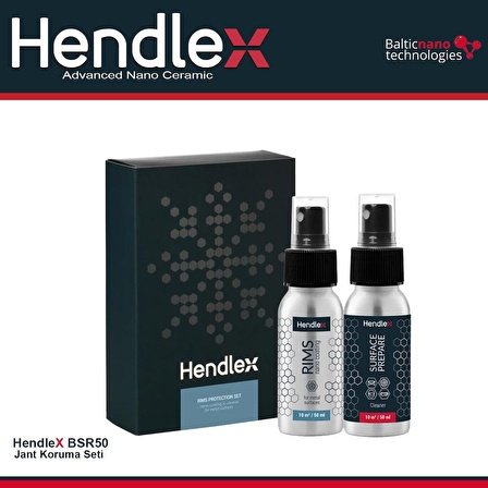 HENDLEX Jant Temizlik ve Koruma Set 50ml.x2