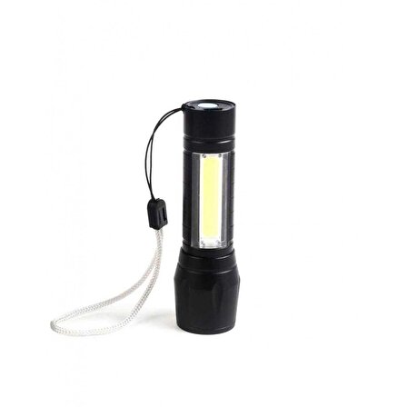 Mini Çok Güçlü Şarjlı El Feneri (XPE-COB LED )