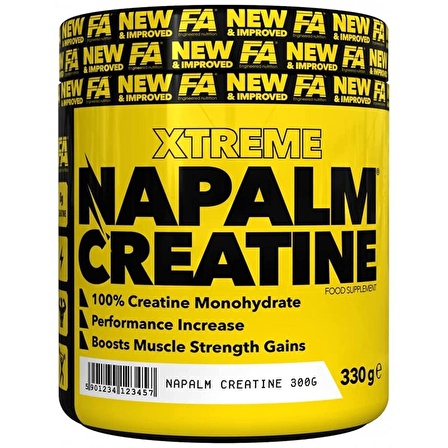 FA NAPALM Creatine 330 Gr - 5 GR 66 SERVİS