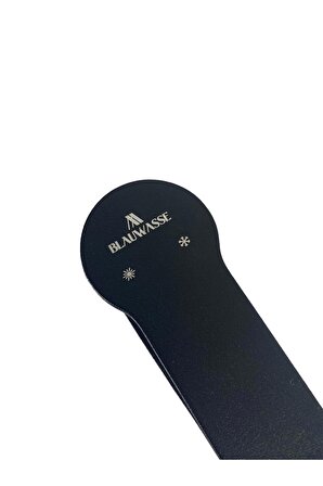 BlauWasse Lotus Black Yüksek Çanak Lavabo Bataryası