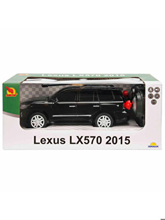Suncom 1:24 Lexus LX570 2015 Işıklı Uzaktan Kumandalı Araba Siyah