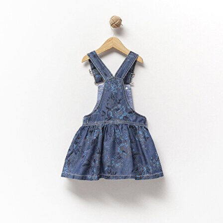 Kız Çocuk Çiçek Desenli Jile / Elbise