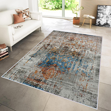 Dijital Baskı Yıkanabilir Kaymaz Taban Salon Halısı Ve Yolluk RVG1111