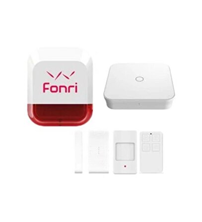 FONRİ 1G WIFI Kablosuz Alarm Set Akıllı Ev ve Güvenlik Paketi