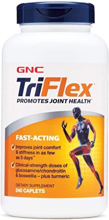 GNC TriFlex FastActing - Kemik Sağlığı Besin Takviyesi 240 Tablet