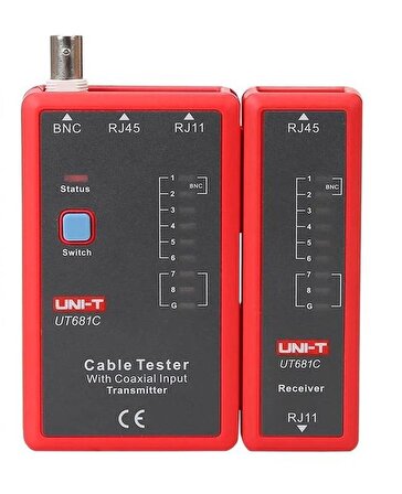 Unit UT681C Network Kablo Test Cihaz  RJ45 / RJ11 / BNC