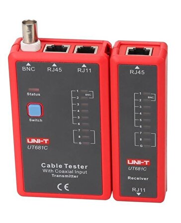 Unit UT681C Network Kablo Test Cihaz  RJ45 / RJ11 / BNC