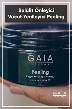 Gaia London Çatlak Ve Selülit Önleyici, Vücut Yenileyici Peeling 150 ml