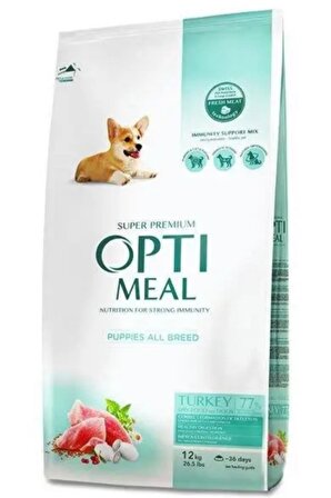 Optimeal Super Premium Pupy Tüm Irklar Yavru Köpek Maması 12 Kg