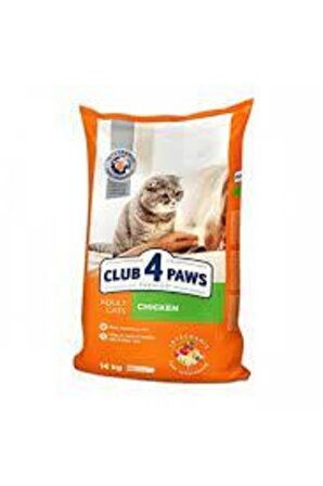Club4Paws Tavuklu Yetişkin Kedi Maması  14 Kg