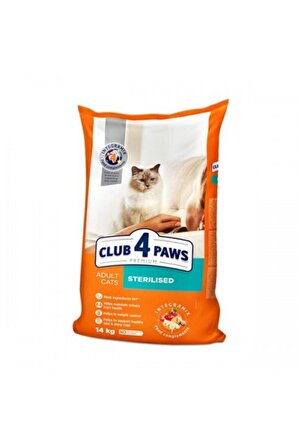 Club4Paws Kısır Kedi Maması 14kg