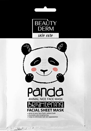 Yüz MAskesi Panda Aydınlatıcı Etki