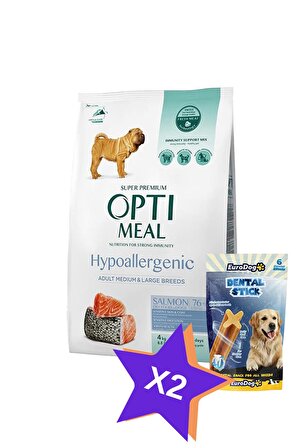 Optimeal Super Premium Hypoallergenic Orta ve Büyük Irk Yetişkin Köpek Maması 4 Kg