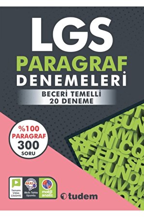 LGS 8. SINIF PARAGRAF DENEMELERİ