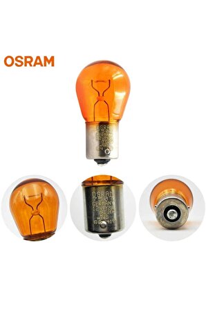 7507 Py21w 12v 21w 93 Sinyal Sarı Turuncu Amber 10 Adet