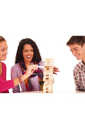 Jenga A2120 AHŞAP OYUNU DENGE OYUNU JENGA 54 PARÇA JENGA AHŞAP BLOCK OYUNU