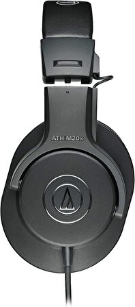 Audio-Technica ATH-M20X Profesyonel Stüdyo Monitör Kulaklığı, Siyah