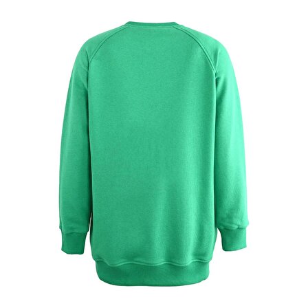 Yeşil Uzun Reglan Kol Sweatshirt